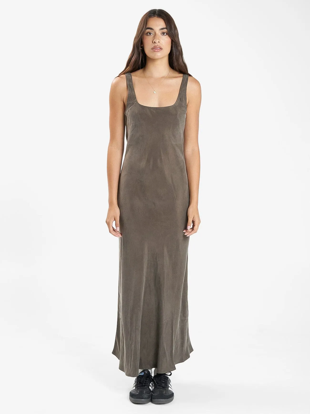 Phoenix Slip Dress - Canteen