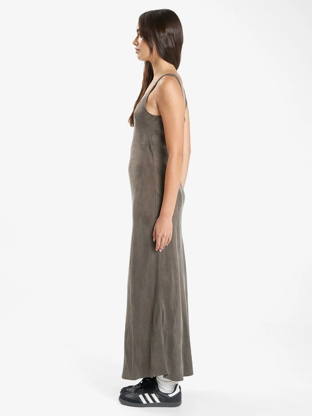 Phoenix Slip Dress - Canteen