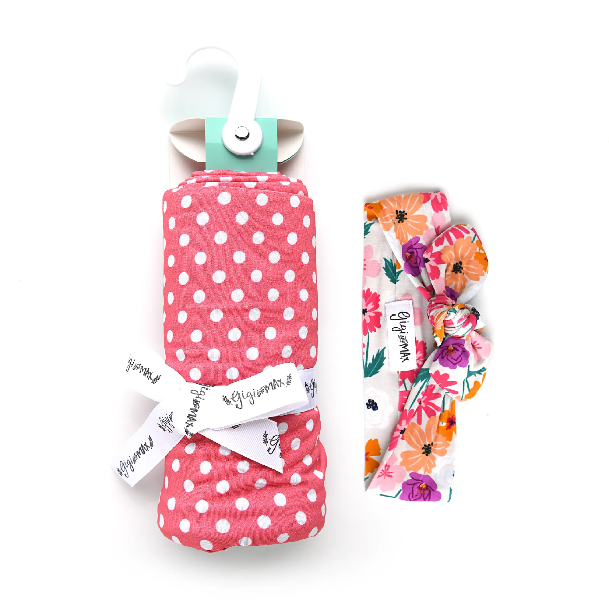 Pink Polka Dot SWADDLE