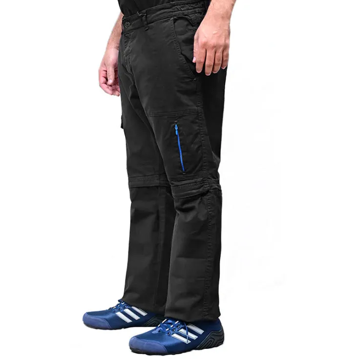 PR - Men 'Black' Trousers cum Shorts Cargo PR181