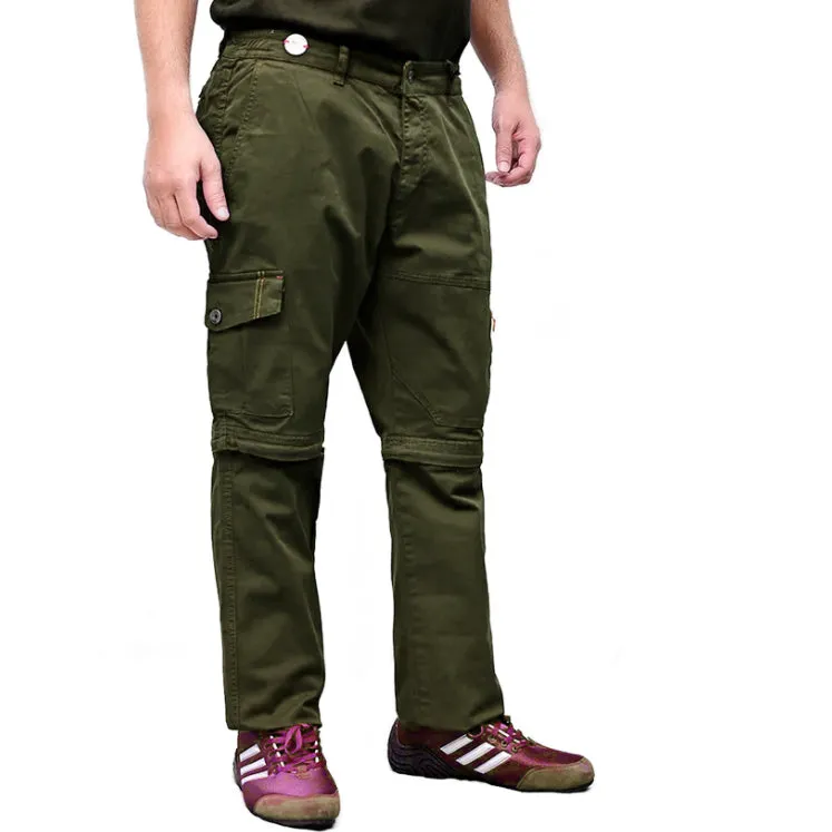 PR - Men 'Dark Green' Trousers cum Shorts Cargo PR183