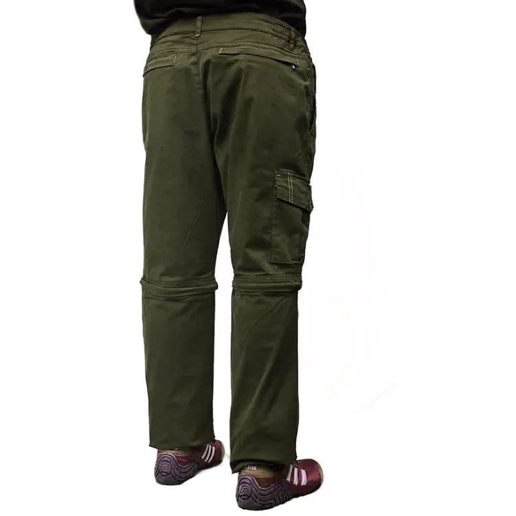 PR - Men 'Dark Green' Trousers cum Shorts Cargo PR183