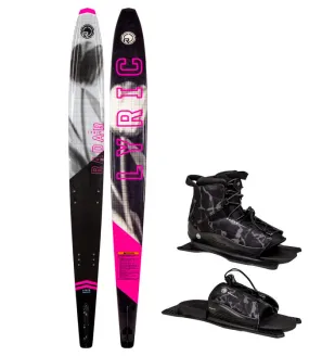 Radar Lyric Graphite Slalom Ski with Lyric Boot & RTP (2023)