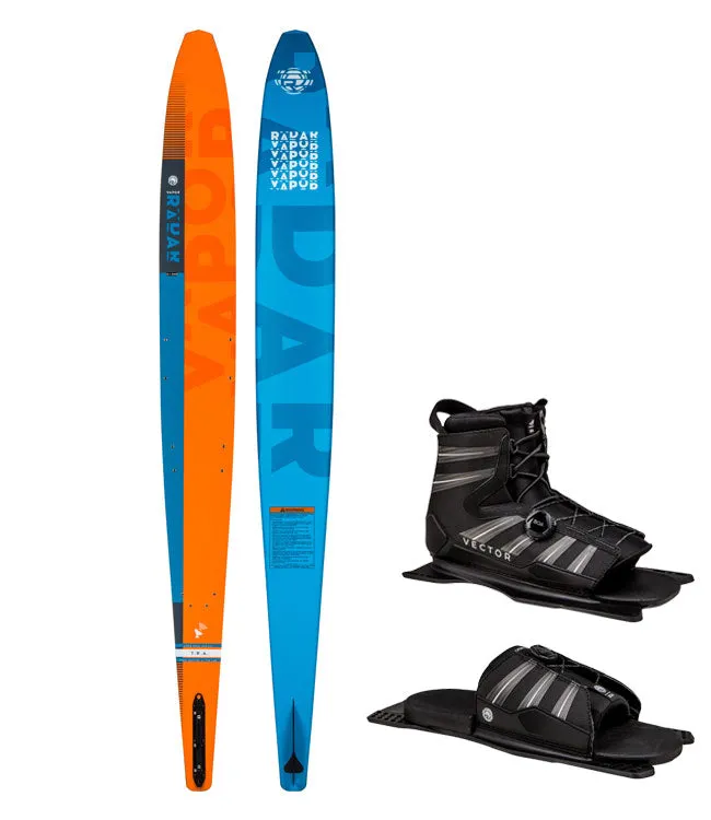 Radar Vapor TRA Slalom Ski with Vector Boa Boot & RTP (2024)