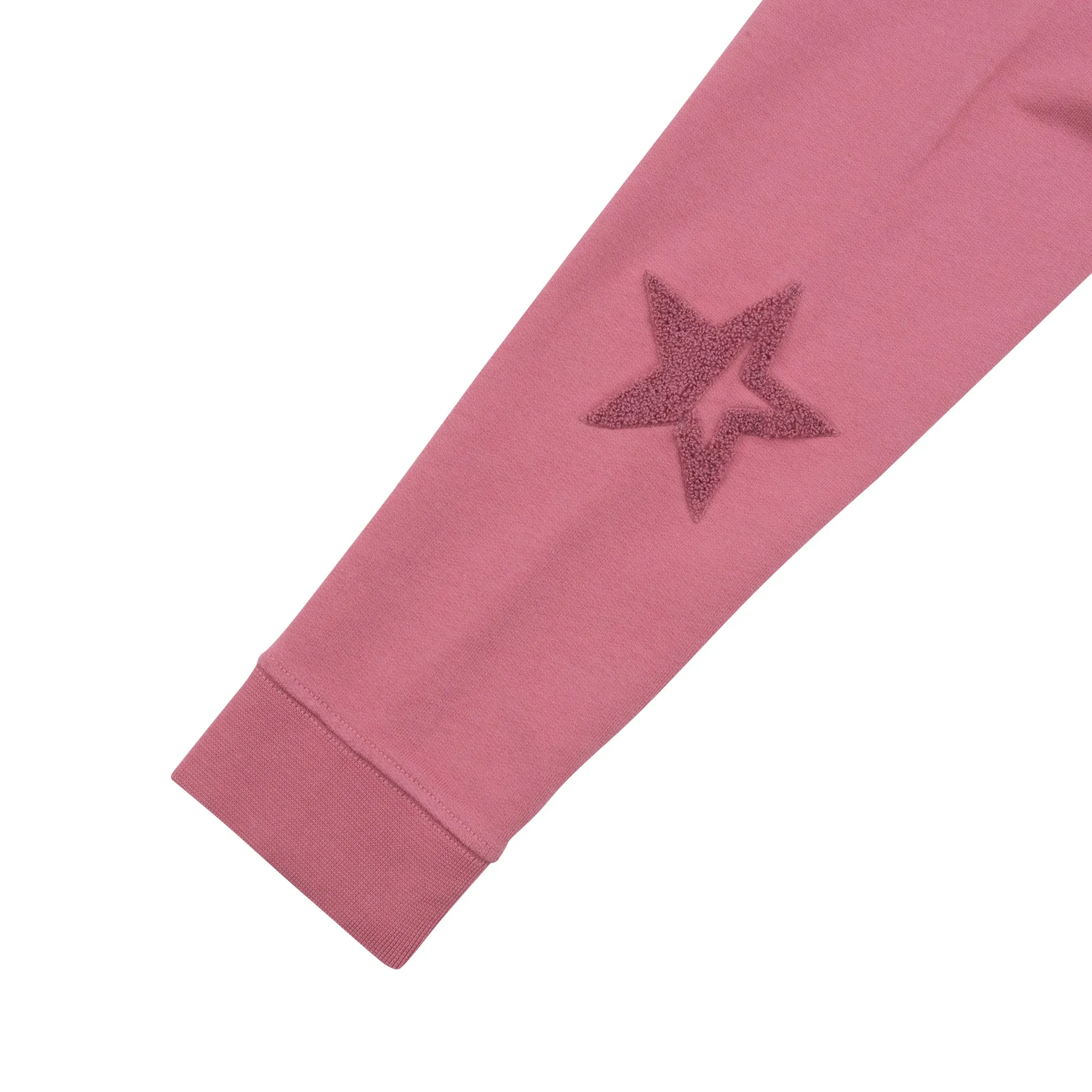 Raglan Star Sweat - Dusty Pink