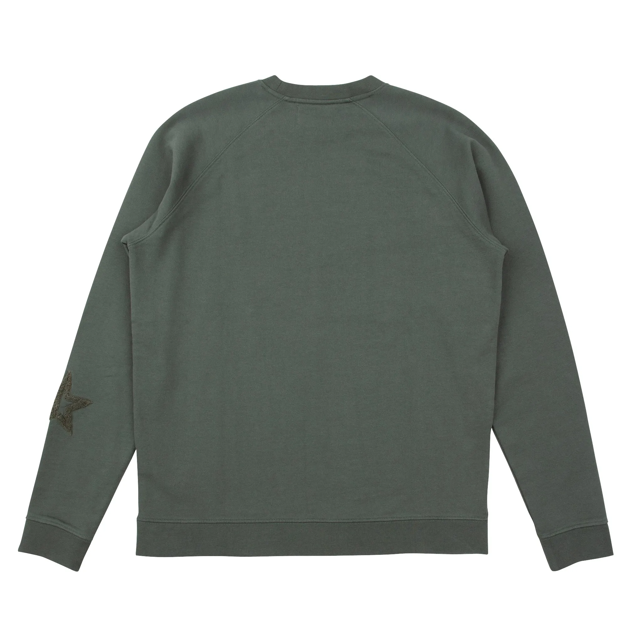 Raglan Star Sweat - Olive