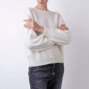 ROBERTO COLLINA SWEATER A30201 02 WHITE