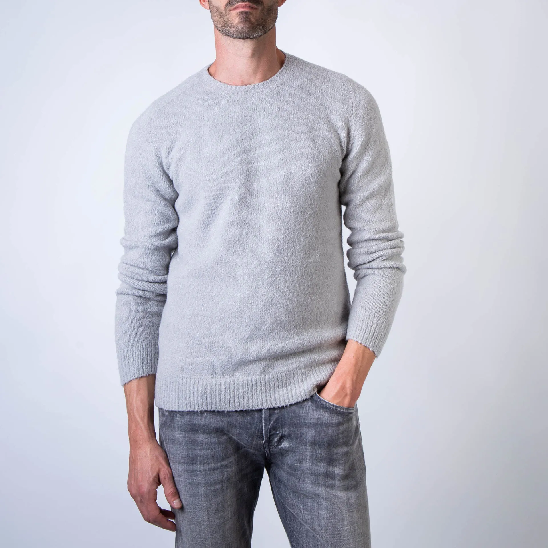 ROBERTO COLLINA SWEATER RA45001 18 GREY