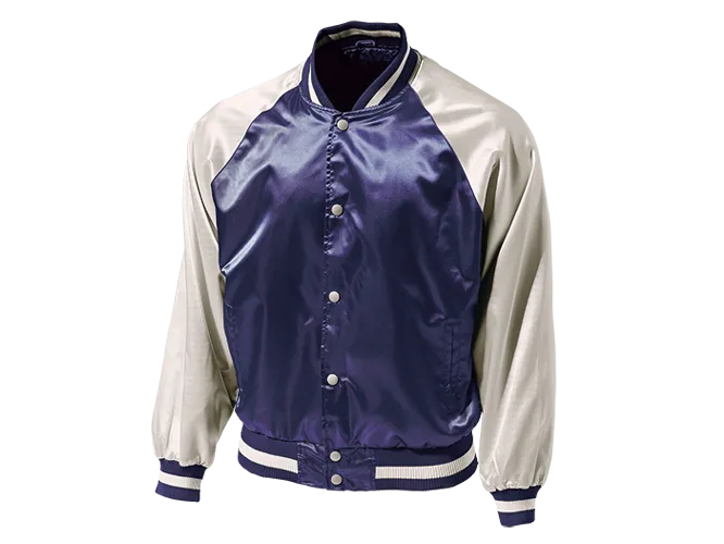 Satin Baseball Jacket