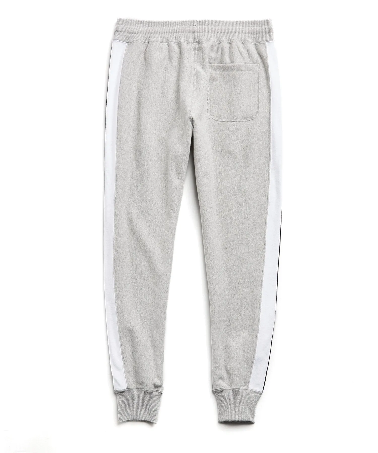 Side Stripe Slim Jogger in Grey Mix