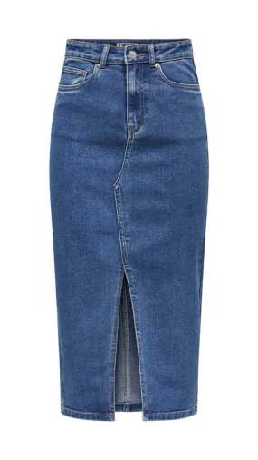 Siri Medium Blue Denim Skirt