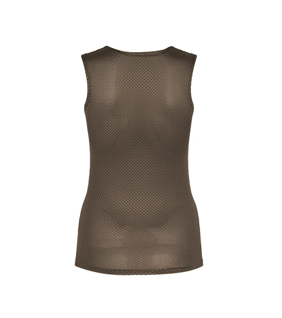 Sleeveless Base Layer - Brown