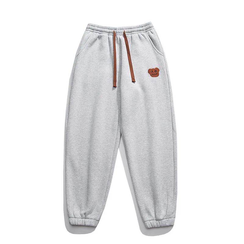 Sport Versatile Trendy Knitted Tapered Loose Fit Sweatpant