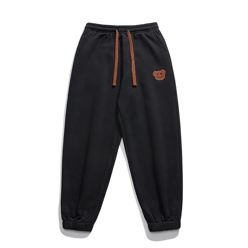 Sport Versatile Trendy Knitted Tapered Loose Fit Sweatpant