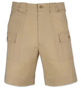 Sportif Mens Hatteras Stretch Short 618162-01/Khaki Tan