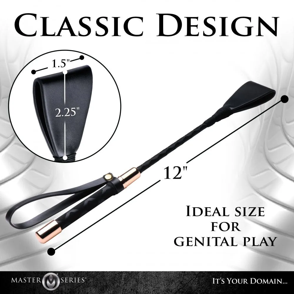 Stallion Riding Crop - 12 Inch (Black)