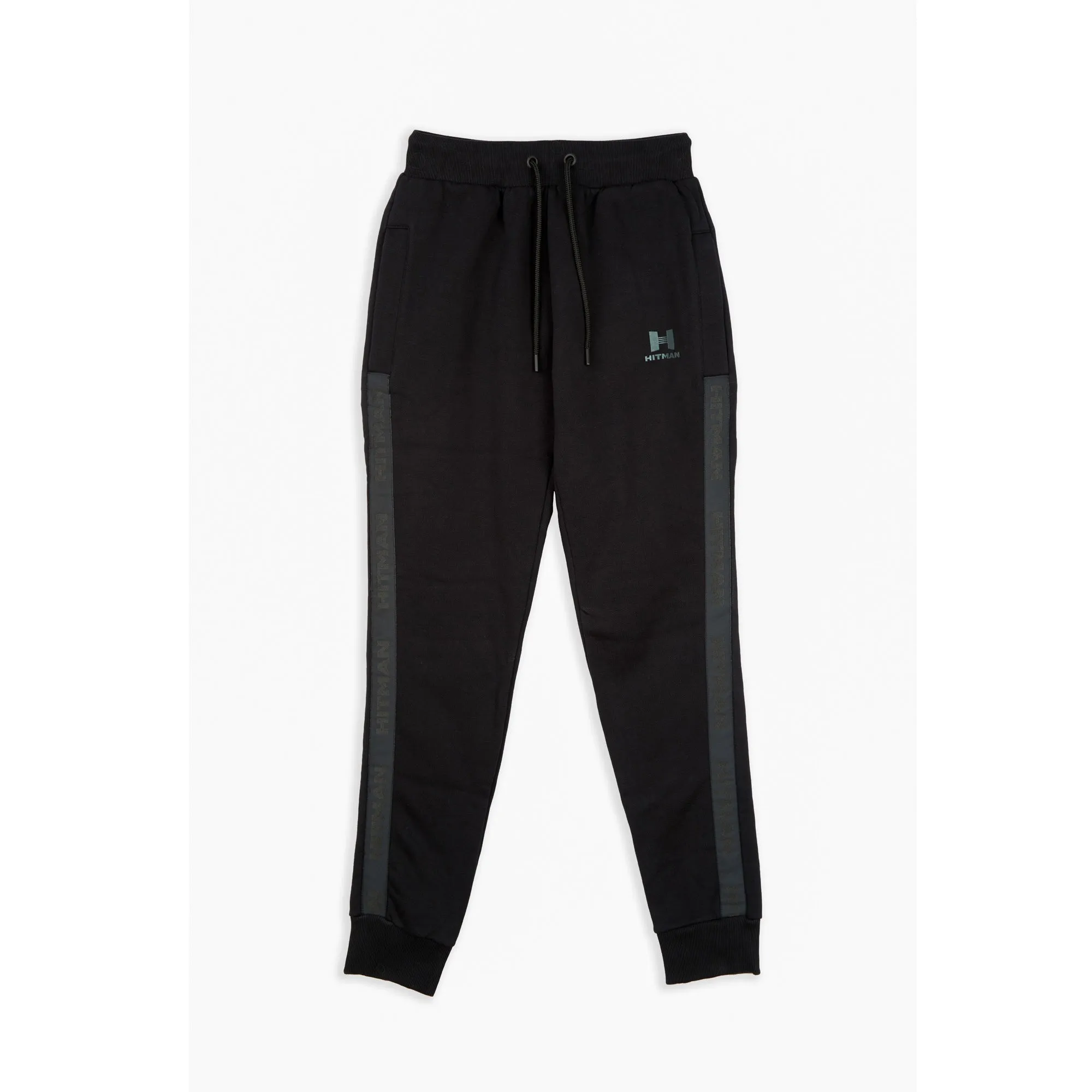 STEALTH BLACK- JOGGERS- BLACK TAPE