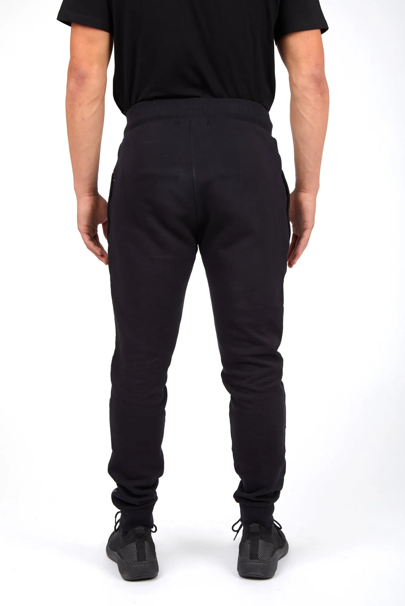 STEALTH BLACK- JOGGERS- BLACK TAPE