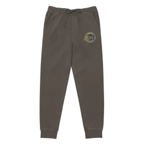 Sting Embroidered Pigment-Dyed Sweatpants