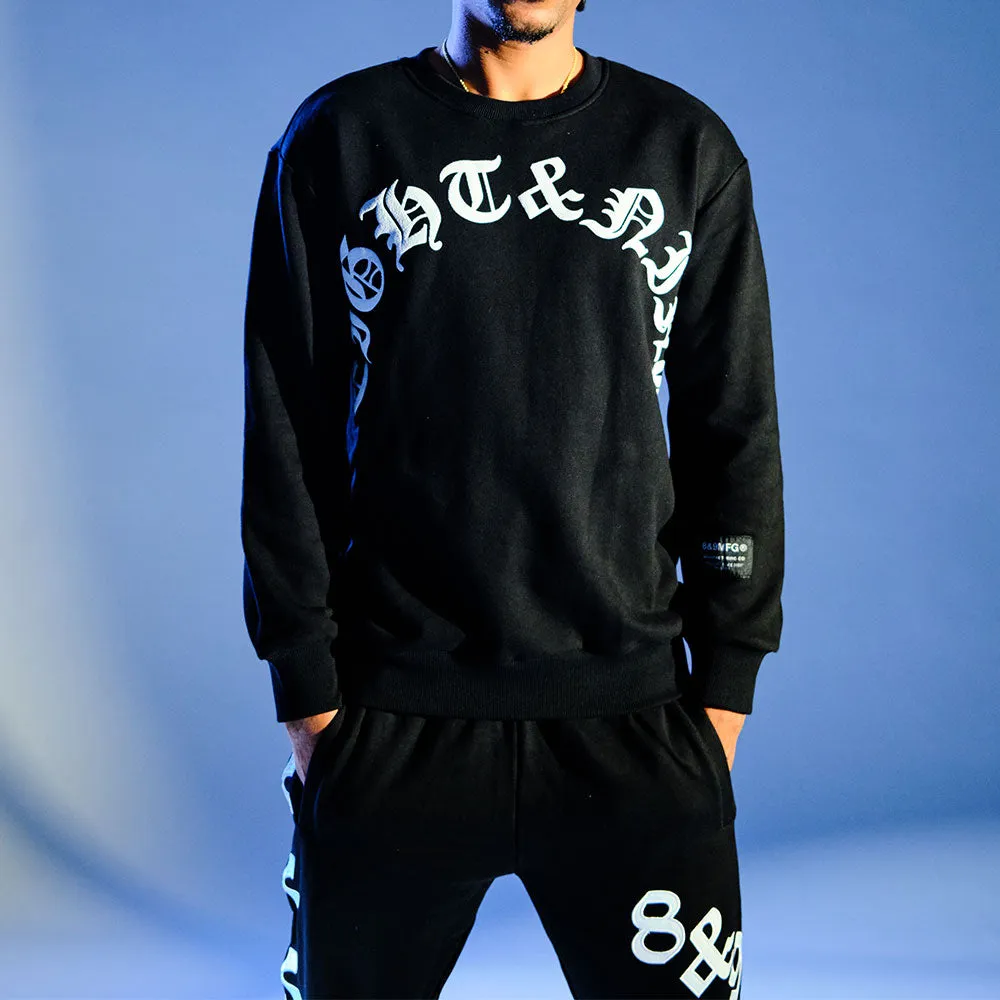 Streets & Aves Crewneck Sweatshirt Black