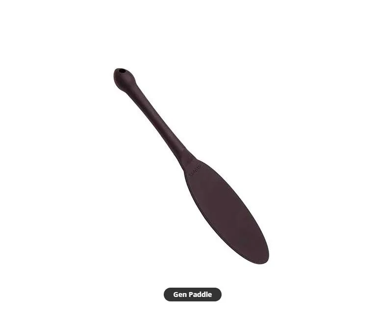 Tantus Gen Paddle - Silicone (Black)