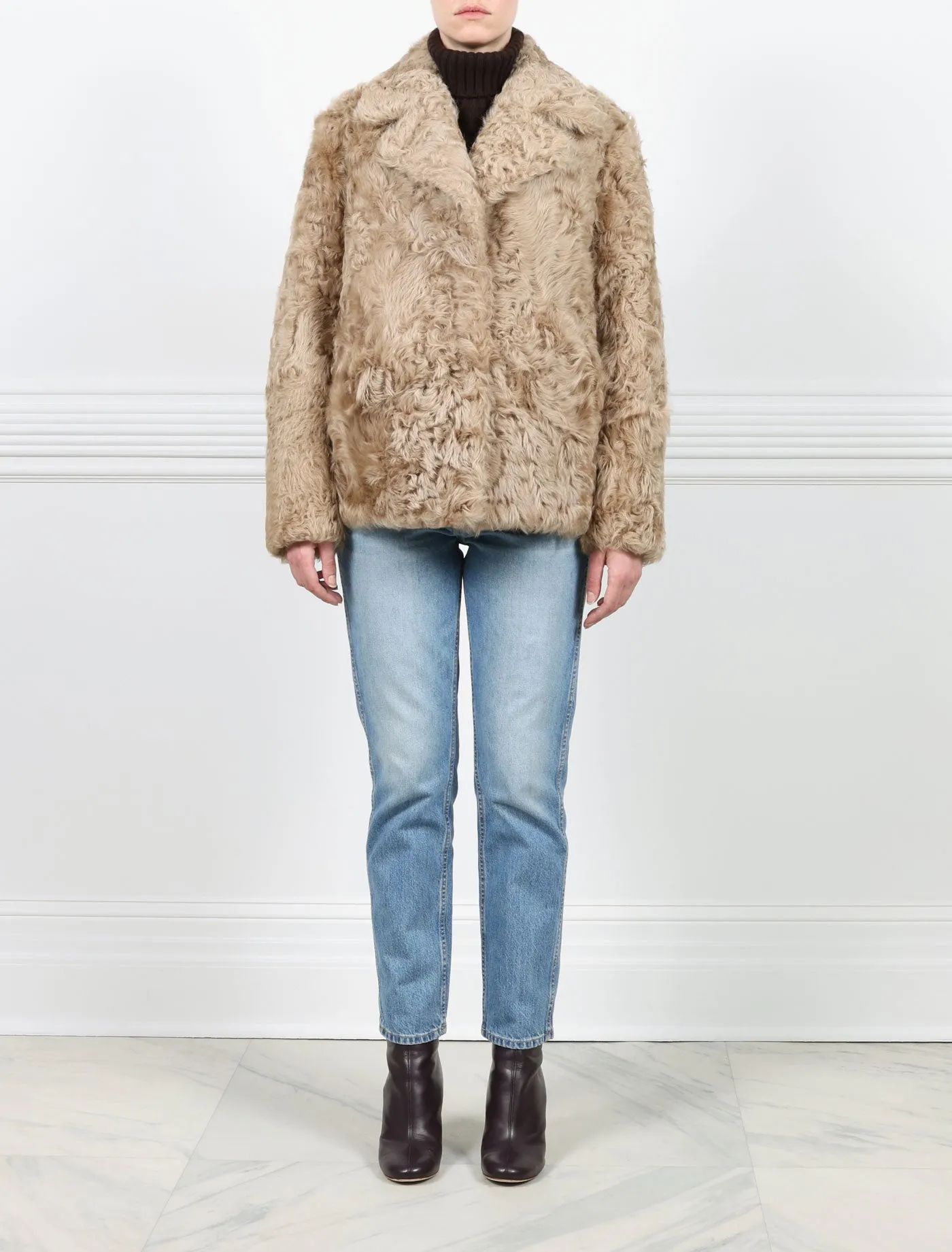 The Arabella Curly Shearling Jacket