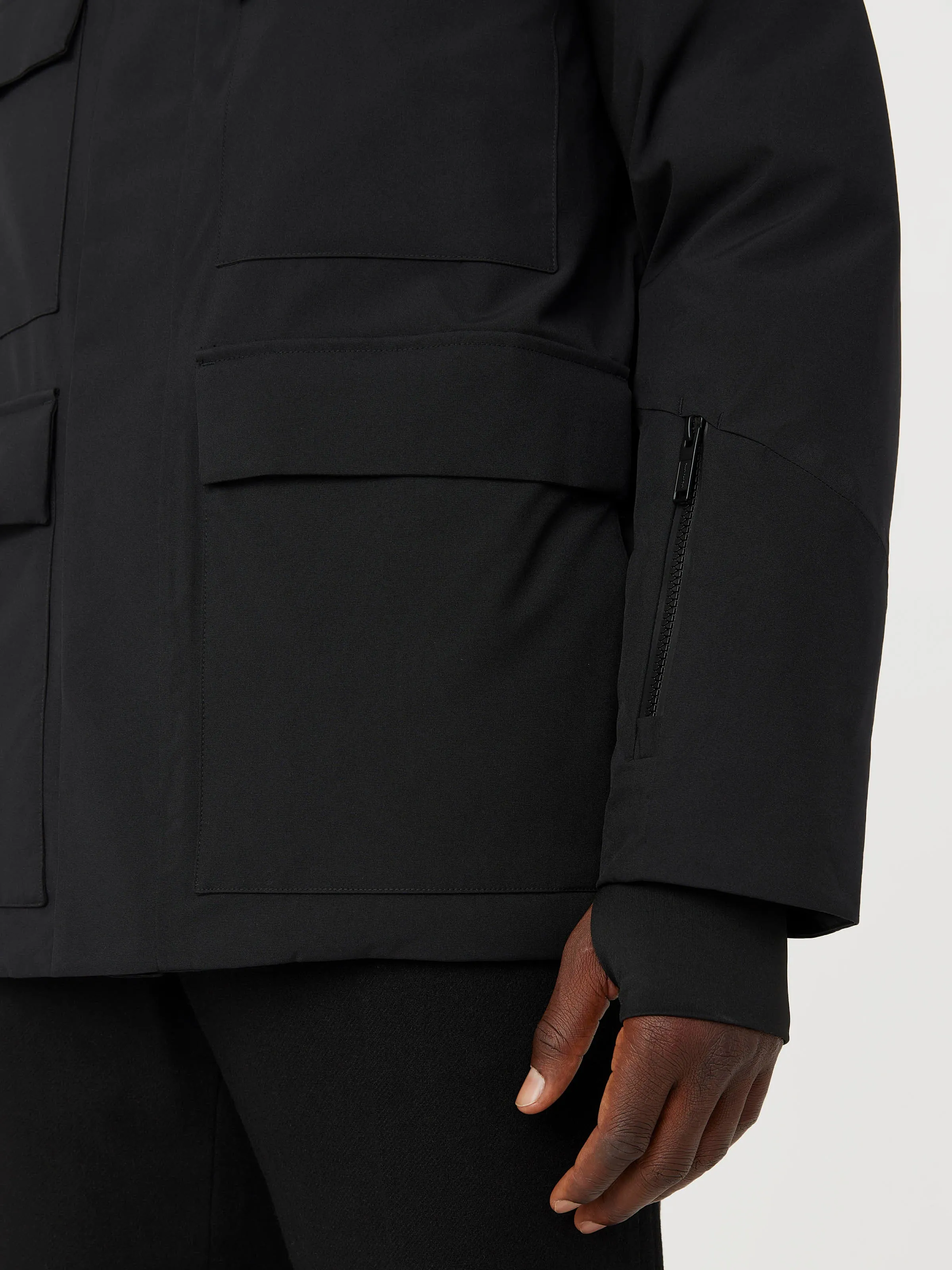 The Capital Field Parka in Black