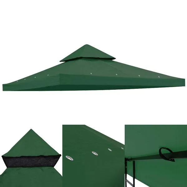 TheLAShop 8x8 ft Gazebo Canopy Replacement Top