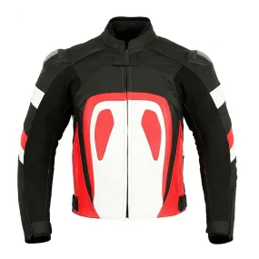 Turbo Men Motorcycle Leather Jacket