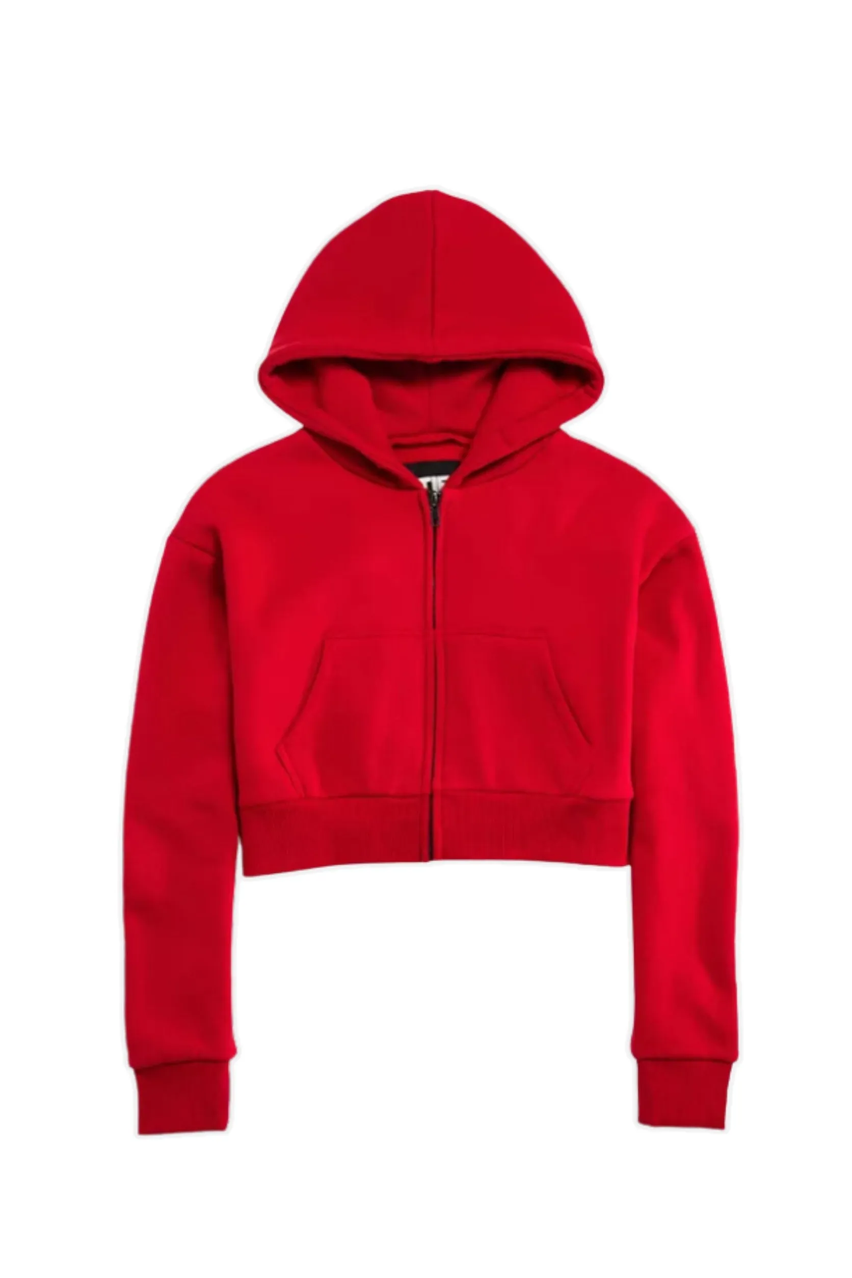 TWEEN DYLAN CAMP ZIP CROP HOODIE- FINAL SALE