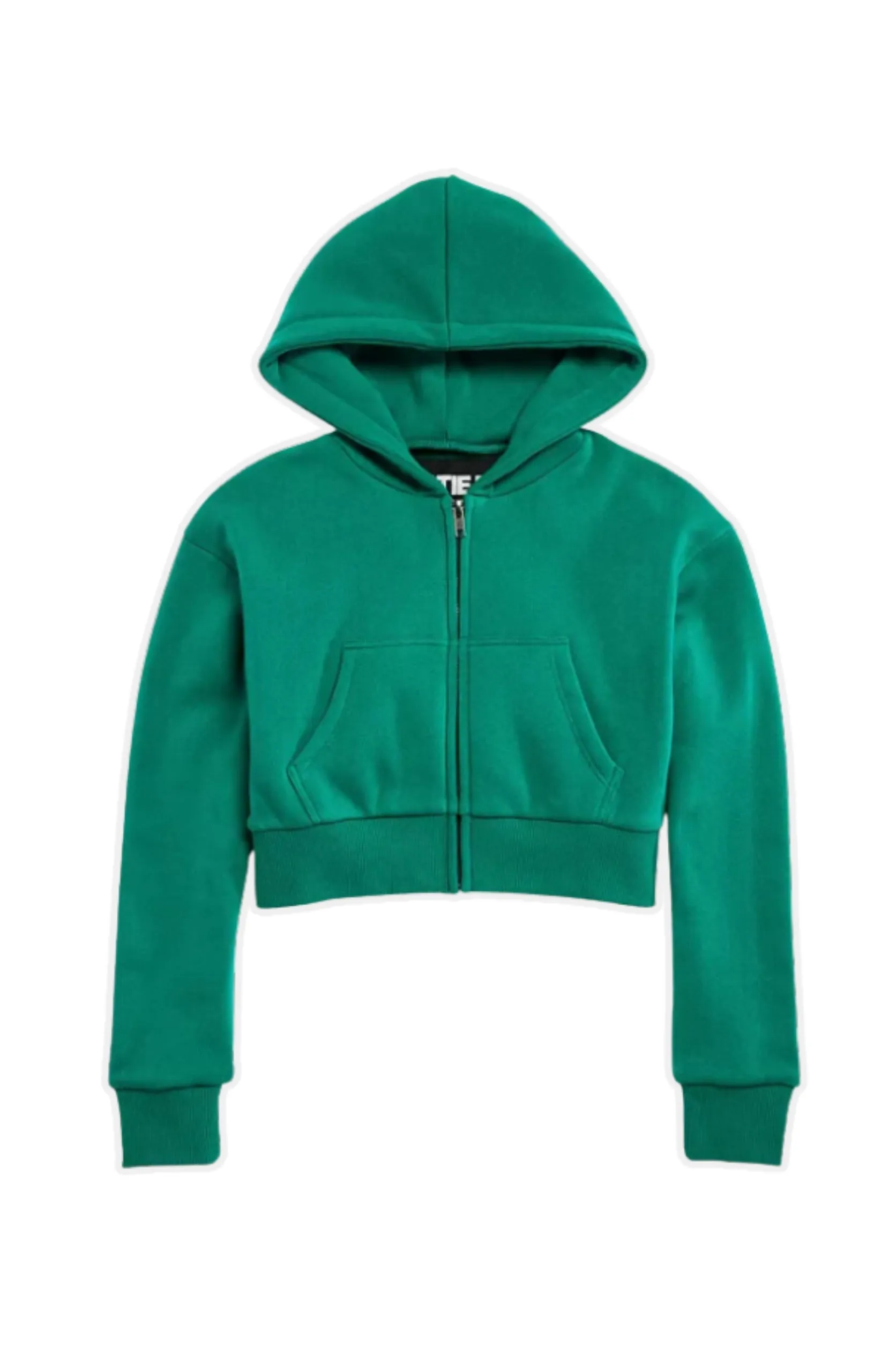 TWEEN DYLAN CAMP ZIP CROP HOODIE- FINAL SALE