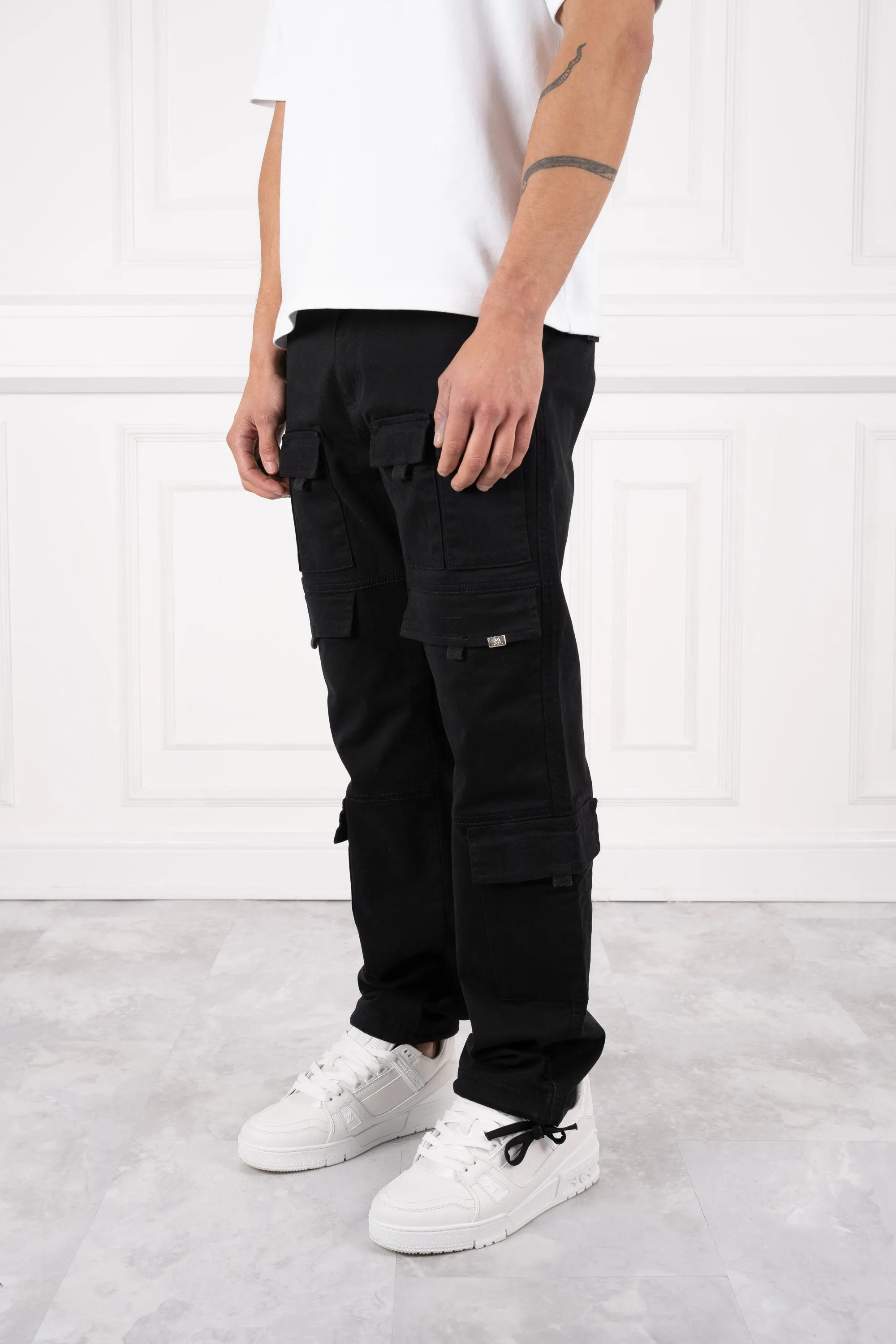 Utility Cargo Pant - Black