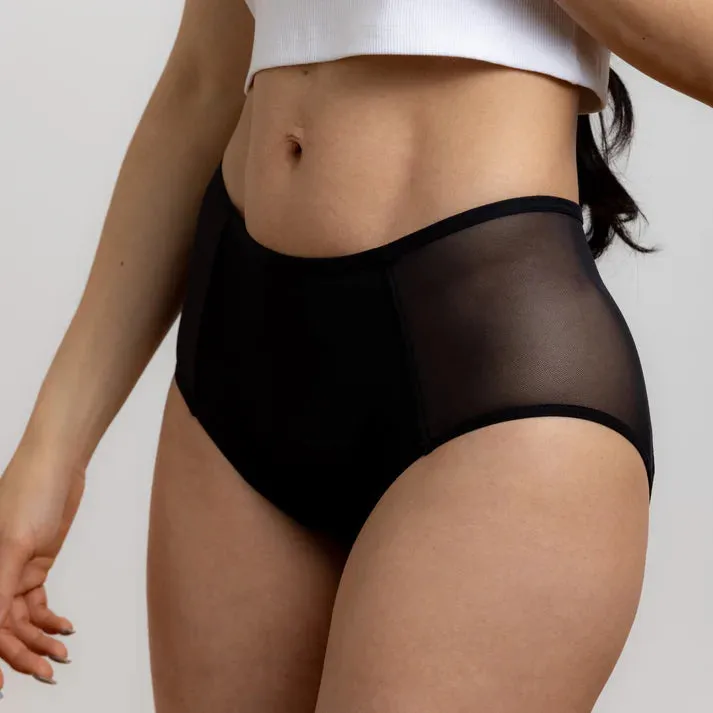 VIANA - Culotte Menstruelle taille haute pour Flux Abondant