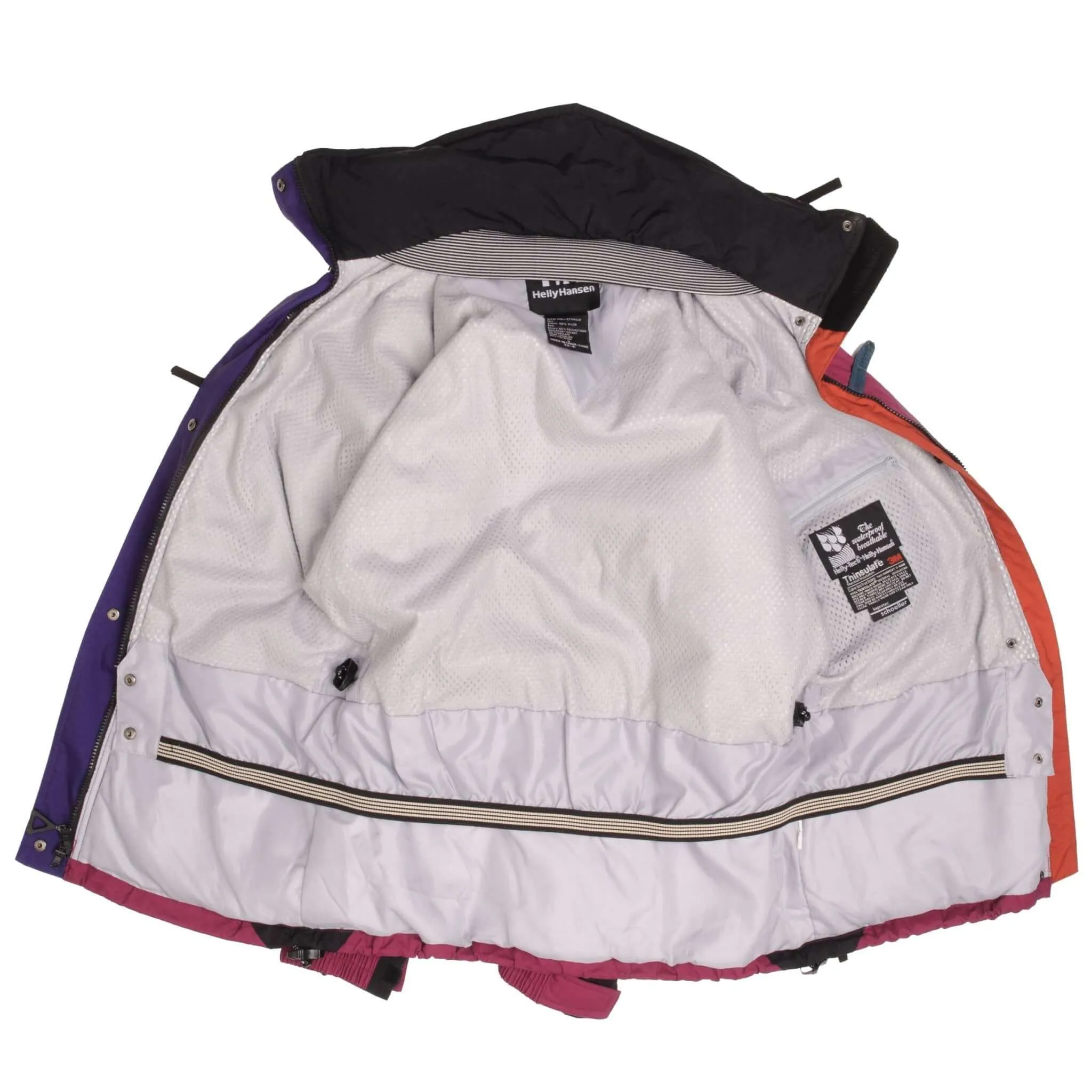 VINTAGE HELLY HANSEN EQUIPE SAILING SKI JACKET 1990S SIZE SMALL