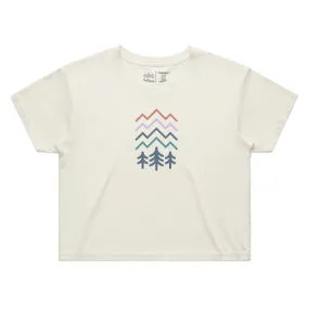 Women's Easy Peaks Crop Tee