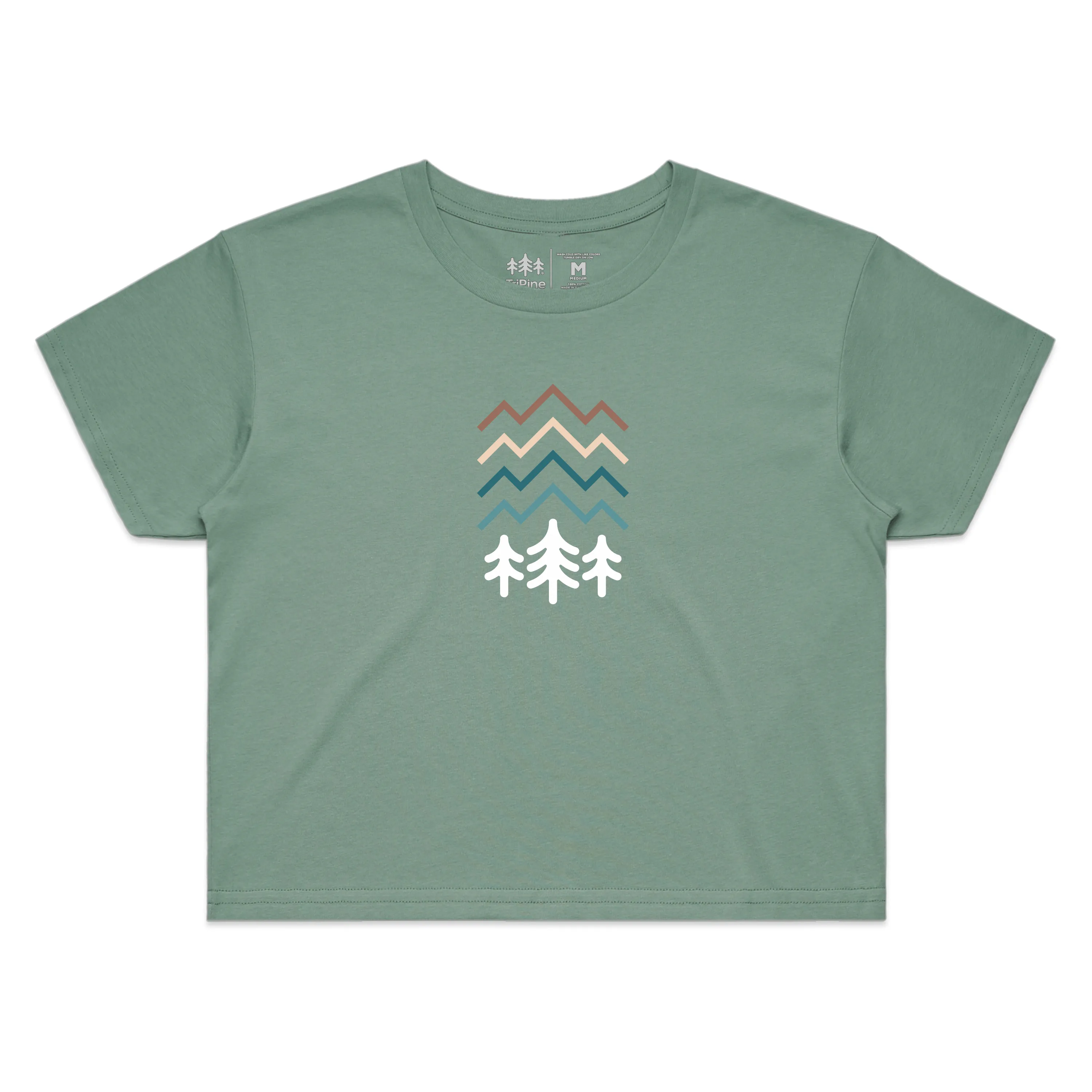 Women's Easy Peaks Crop Tee