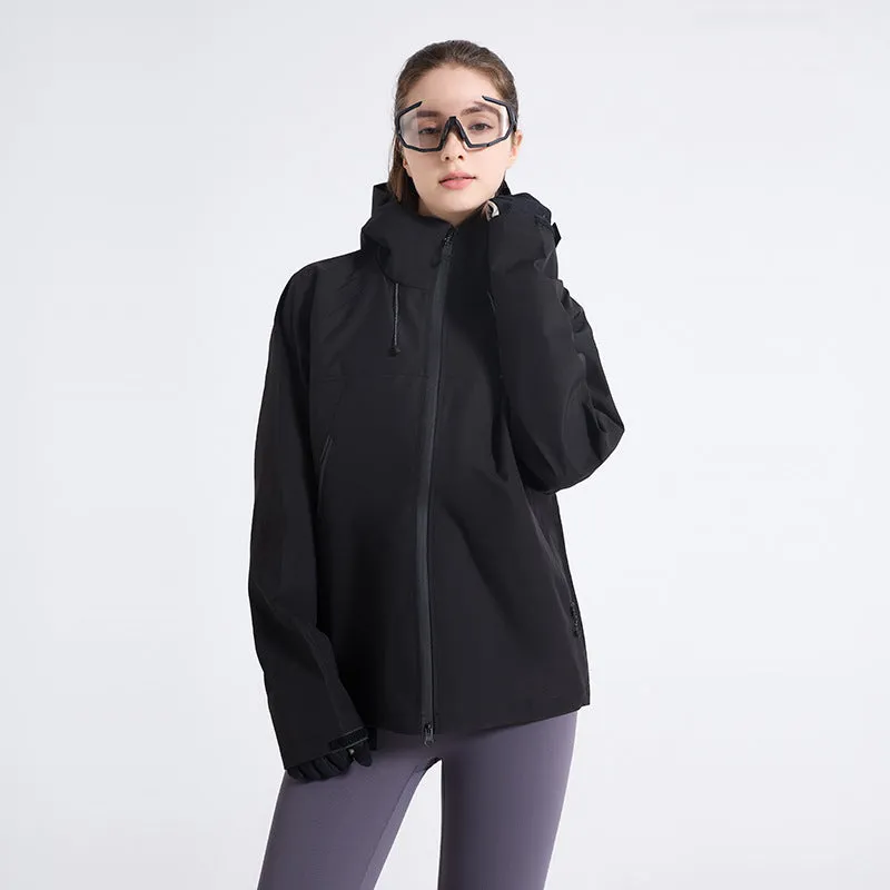 Women's Hooded Windbreaker Jacket