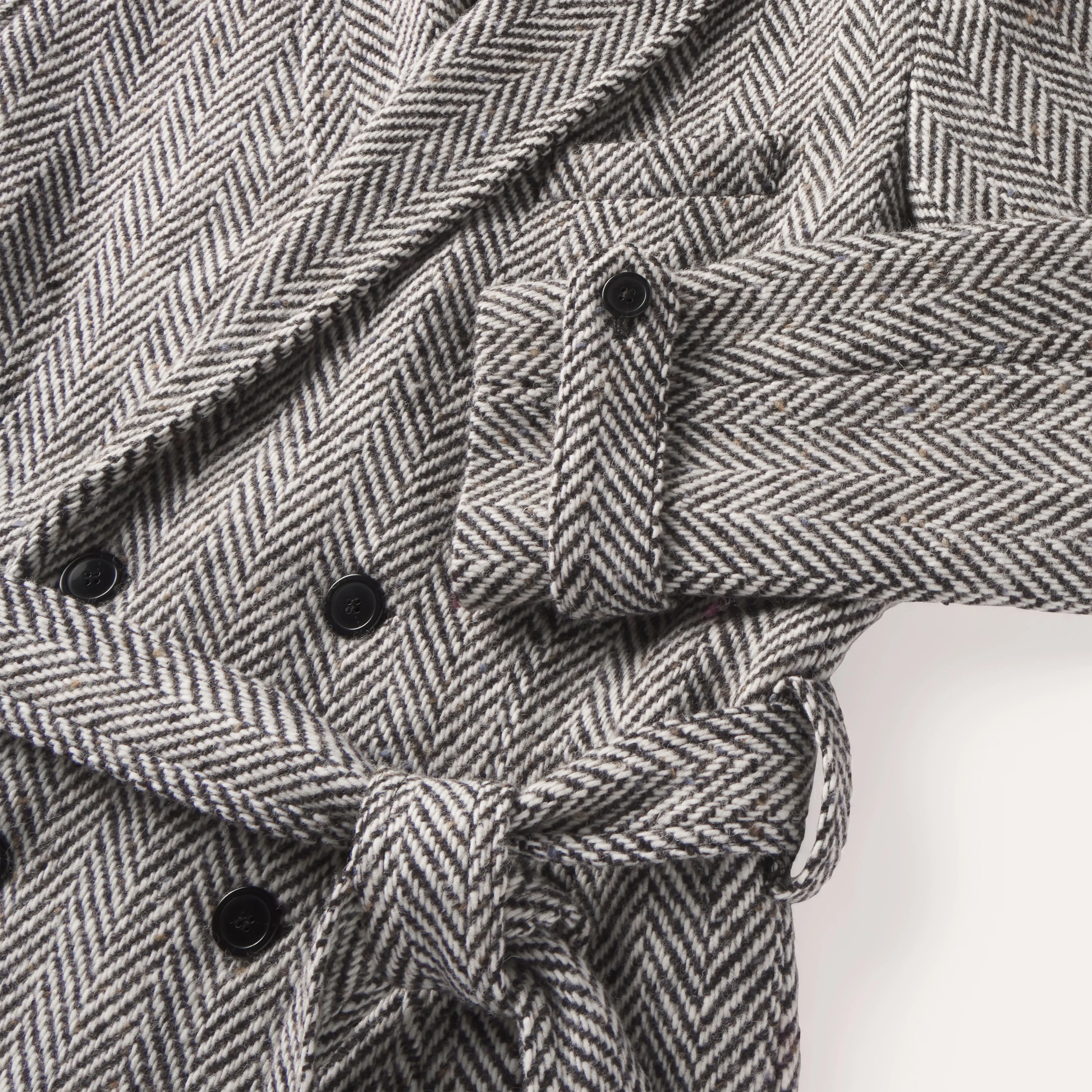 Yony Herringbone DB Coat