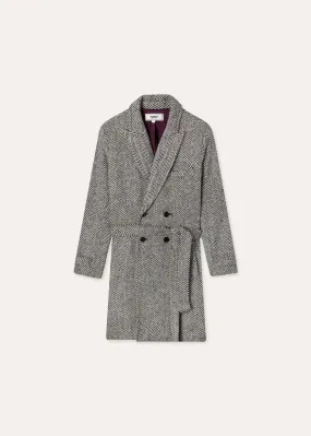 Yony Herringbone DB Coat