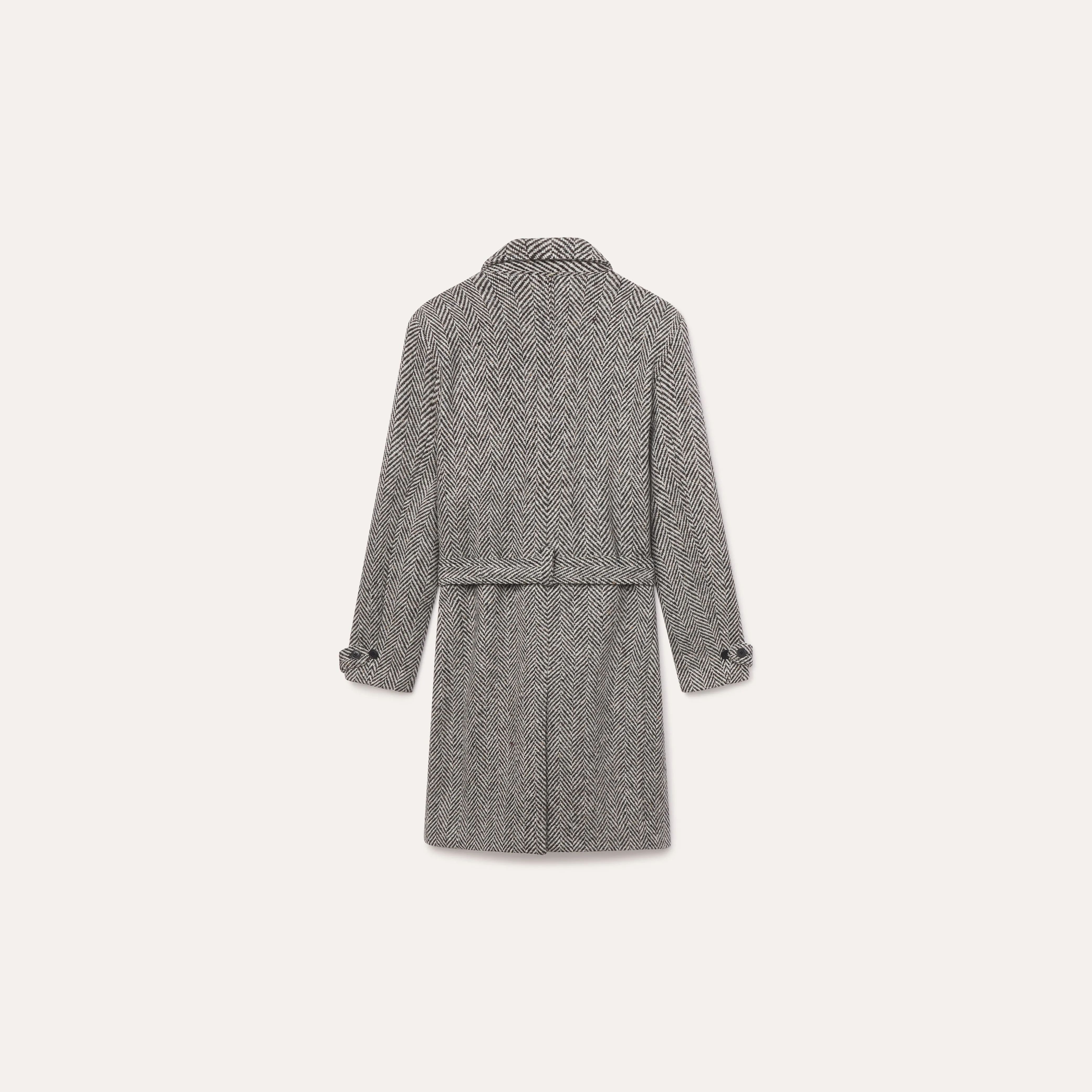 Yony Herringbone DB Coat