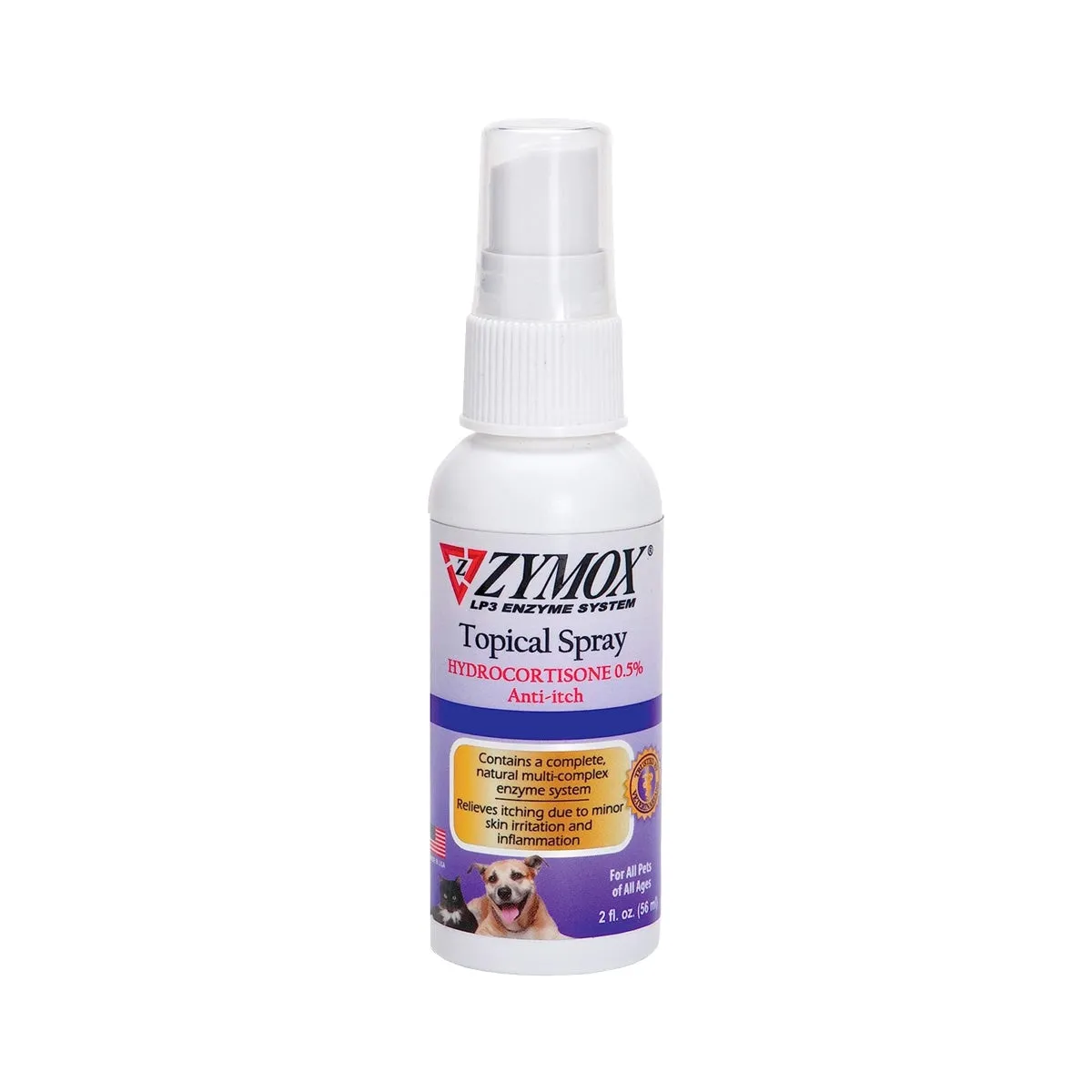 Zymox Topical Spray with 0.5% Hydrocortisone